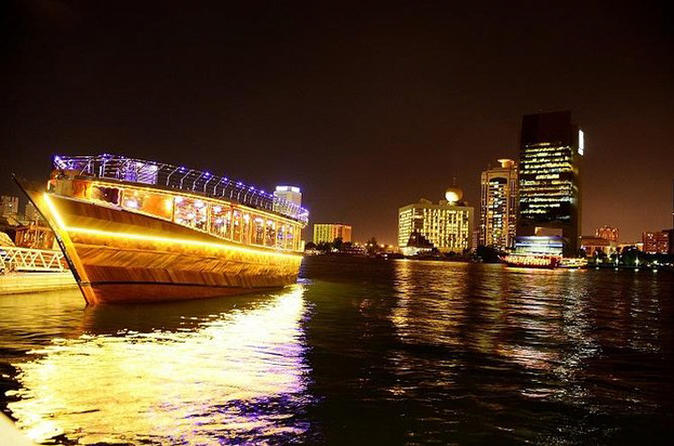 Dhow Boat Dinner Cruise Dubai Creek