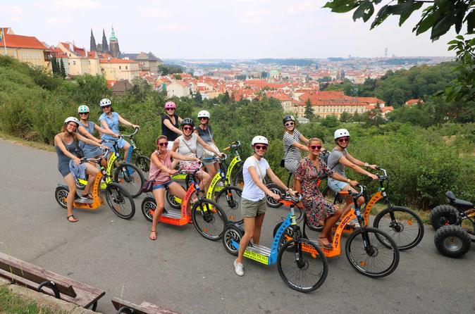 Private Grandiose Prague city Private  trip on Segway and E-Scooter