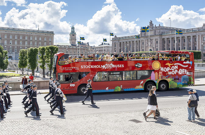 Stockholm Red Bus 24-Hour Hop-On Hop-Off Ticket