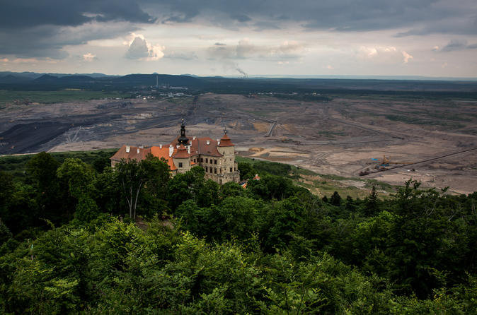 Full-Day Trip in an Off-Road Vehicle from Prague to the Industrial Landscape of Northern Bohemia