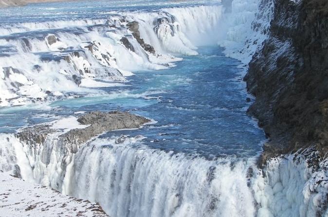Private Golden Circle Day Trip including Bathing Experience at the Secret Lagoon from Reykjavik