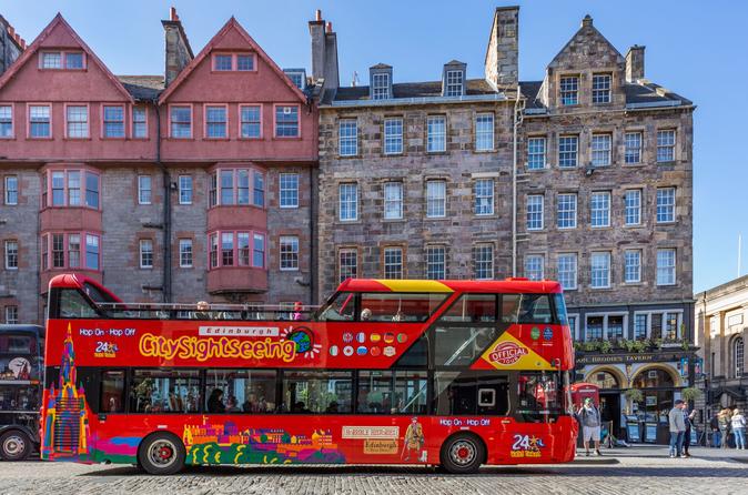 Edinburgh Shore Excursion: City Sightseeing Hop-On Hop-Off Tour
