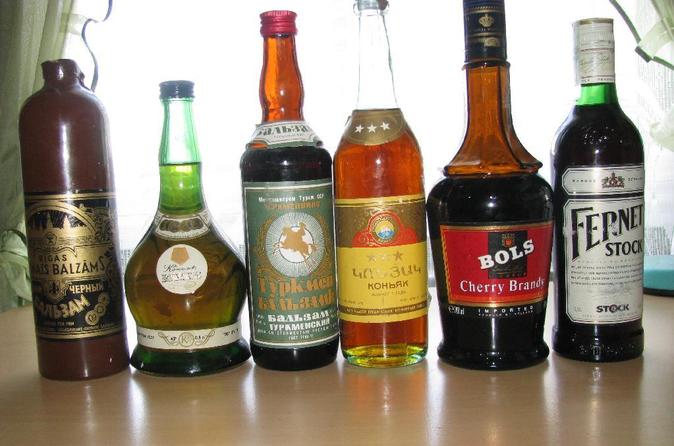 Taste of alcohol of USSR