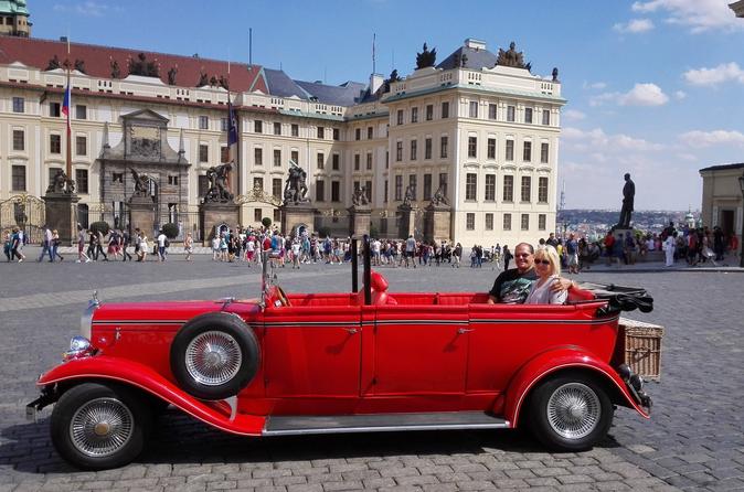 Prague by Vintage Car and Walking Tour