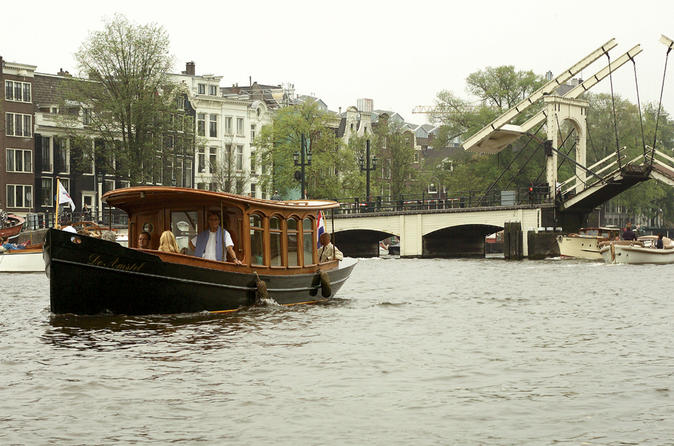 Tour privato personalizzabile: crociera turistica dei canali di Amsterdam