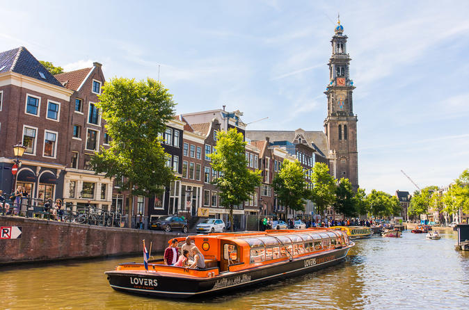 Amsterdam 1-Hr Canal Cruise from Central Station with Optional Attraction Tickets