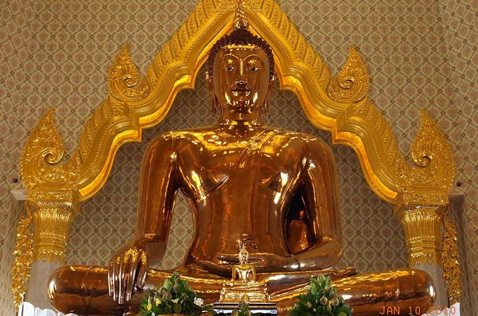 Half-Day Bangkok Temples Tour Including Gems Gallery