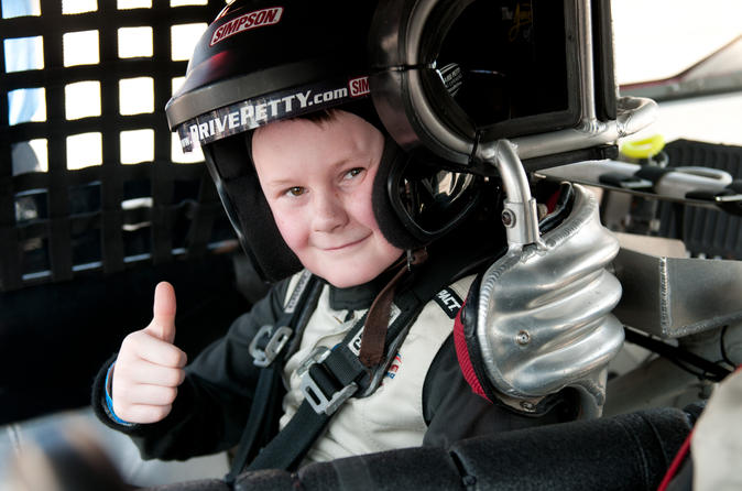 Junior Race Car Ride-Along Program at Daytona International Speedway