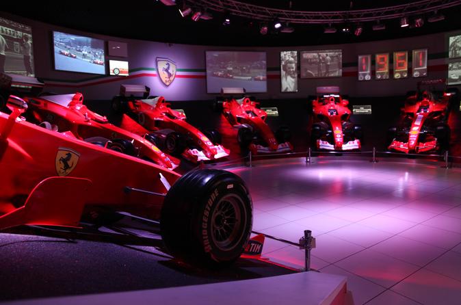 Private Motor Valley and Ferrari Factory Tour from Milan with Lunch