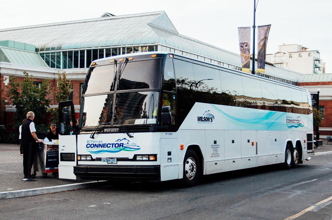 Coach Transfer from Downtown Vancouver Hotels to Downtown Victoria
