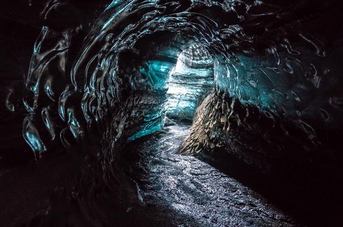 Ice Cave underneath the Volcano