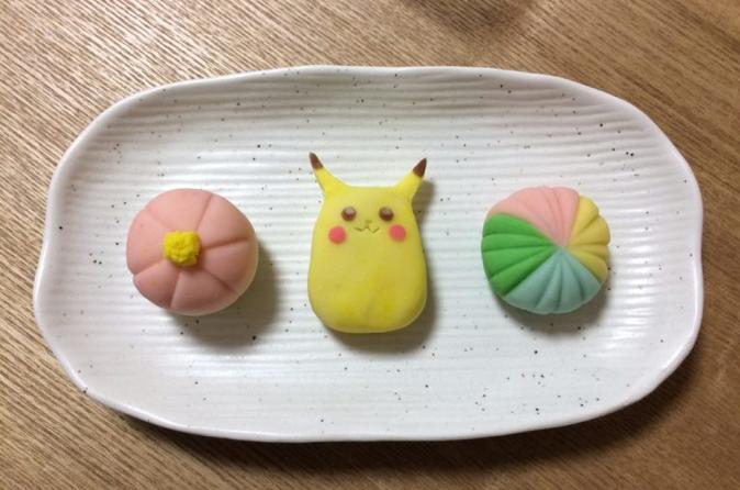 Japanese sweets making