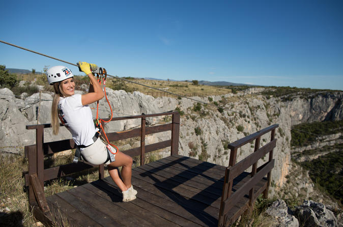 Zipline Sibenik - Cikola Canyon