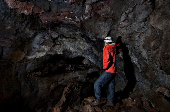 Lava Caving and Golden Circle Tour from Reykjavik