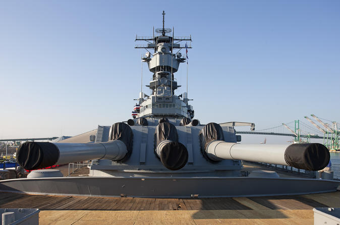 Los Angeles Shore Excursion: Battleship Iowa Museum Admission