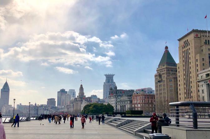 3-Hour Private Shanghai Bund Walking Tour with Optional Afternoon Tea