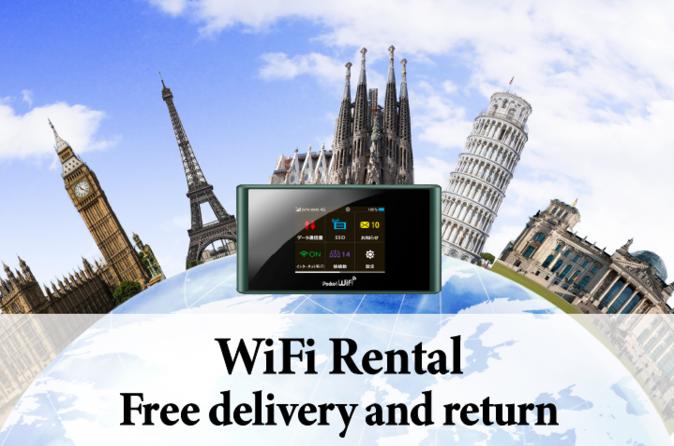 WiFi Rental in Belgium  - Free delivery and return anywhere in the US