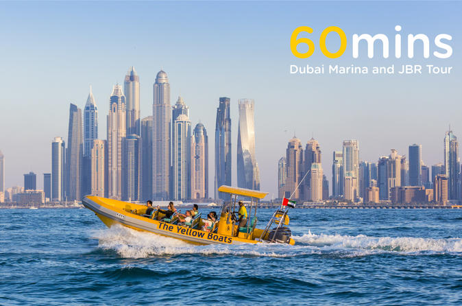 Dubai Ribcraft Speedboat Cruise: Dubai Marina, JBR, Ain Dubai & Bluewaters