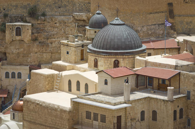 Desert Jeep Tour from Jerusalem: Mar Saba Monastery and Wadi Qelt