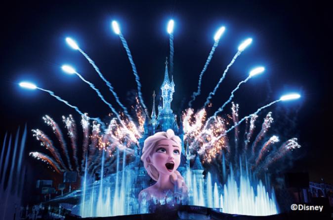 Disneyland Paris Park Entrance Ticket with Round-Trip Train from Paris