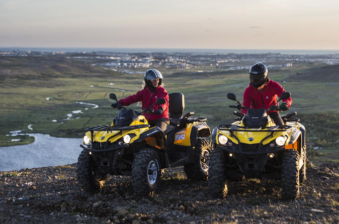 2-Hour 'Twin Peaks' ATV Quad Adventure from Reykjavik