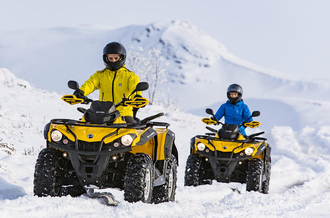 Golden Circle and ATV Quad Adventure Tour from Reykjavik