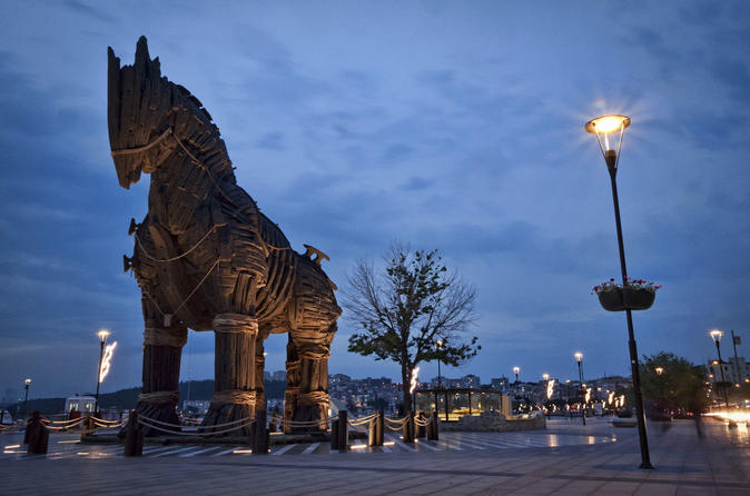 1 Night 2 Days Troy & Gallipoli Tour: Troyan horse, Helen of Troy, Cultural Strata Of Troy, Helles and Anzac Sectors