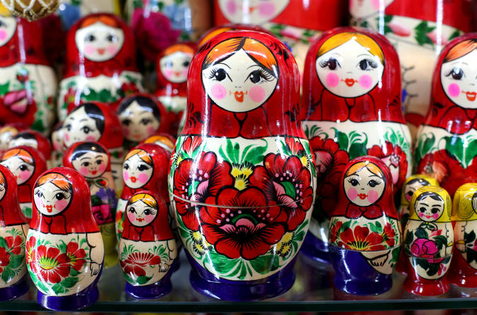 Matryoshka workshop with a private guide