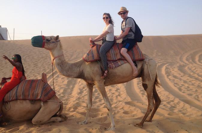 Abu Dhabi Evening Desert Safari, Dinner, Camel Ride and Dunes