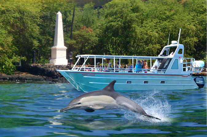 COMBO: Kealakekua Bay and Wild Dolphin Snorkel with Lunch