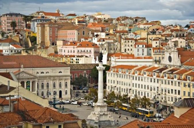 Private full day city tour of Lisbon with driver and separate guide from PORTO