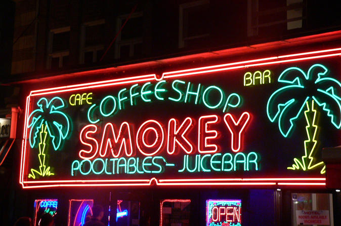 Private Amsterdam Coffeeshop Culture tour with entrance to the Marihuana Museum