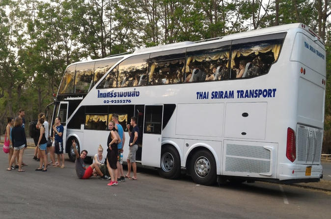 Bangkok to Chiang Mai by Thai Sriram Coach with 36 reclining seats