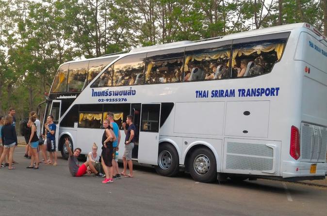 Bangkok to Hua Hin by Thai Sriram Coach with 36 reclining seats