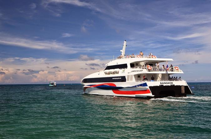 Koh Samui to Koh Phi Phi by Lomprayah High Speed Catamaran, Coach and Ferry