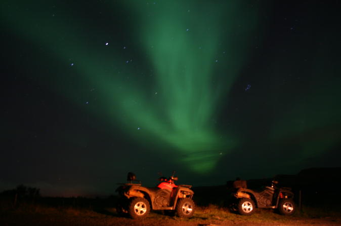 Northern Lights Hunt by ATV from Reykjavik