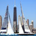 Americas Cup Sailing Racing Experience on Lake Michigan