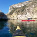 Kayak and Trekking Tour at Devil's Saddle from Cagliari