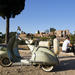 Vintage Vespa Tour with Gourmet Picnic Experience at Villa Borghese