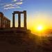 Sunset at the Cape Sounion Half Day Tour