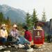 Covered Wagon or Horseback Ride in Banff with Western Cookout