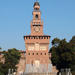 Battlements and Guards' Chamber at the Sforzesco Castle