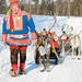 Lapland Reindeer Sleigh Ride from Saariselkä
