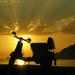 Self-Drive Vintage Vespa Tour at Sunset Wine Tasting