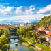 Ljubljana with Postojna Cave Excursion from Zagreb