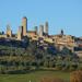 One Way Private Transfer: Florence to Rome with Visit to San Gimignano and Siena