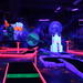 Prague Black Light Mini Golf and Games Tour Including Free Drinks