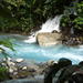 Blue Volcanic River Waterfalls and Hot Springs Mud Bath Adventure in Rincon de la Vieja from Liberia