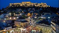 Atenas de noche: el mejor tour a pie para grupo pequeño con cena