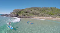 Double Island Point Surf Lesson on Australia\'s Longest Wave from from Noosa Including 4WD Great Beac
